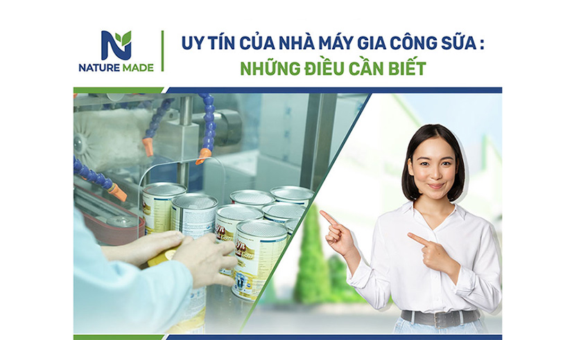 Uy tín của nhà máy gia công sữa