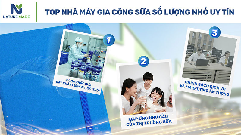 nhà máy gia công sữa số lượng nhỏ uy tín